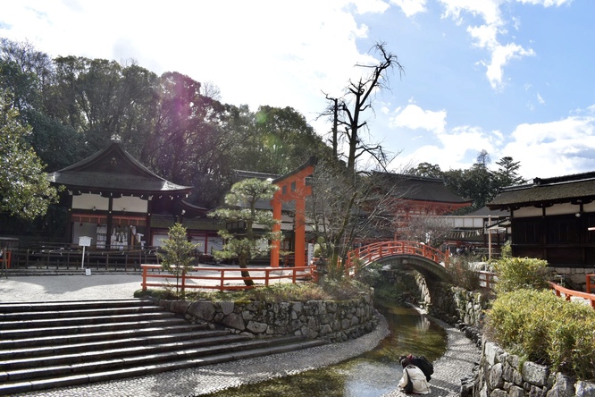 下鴨神社のひとり旅_年始・三が日の御手洗池